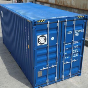 Container 20 Pieds Bleu 1er voyage