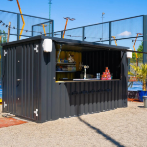 Container Bar Démontable XL 4 x 2 mètres