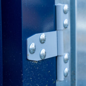 Container de Stockage démontable Bleu Acier 2 x 2 mètres