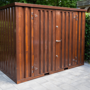 Container imitation bois 3 x 2 m